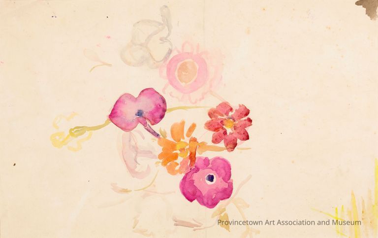 Recto: Untitled (Various Flower Blossoms); Verso: Untitled (Various Flower Blossoms)