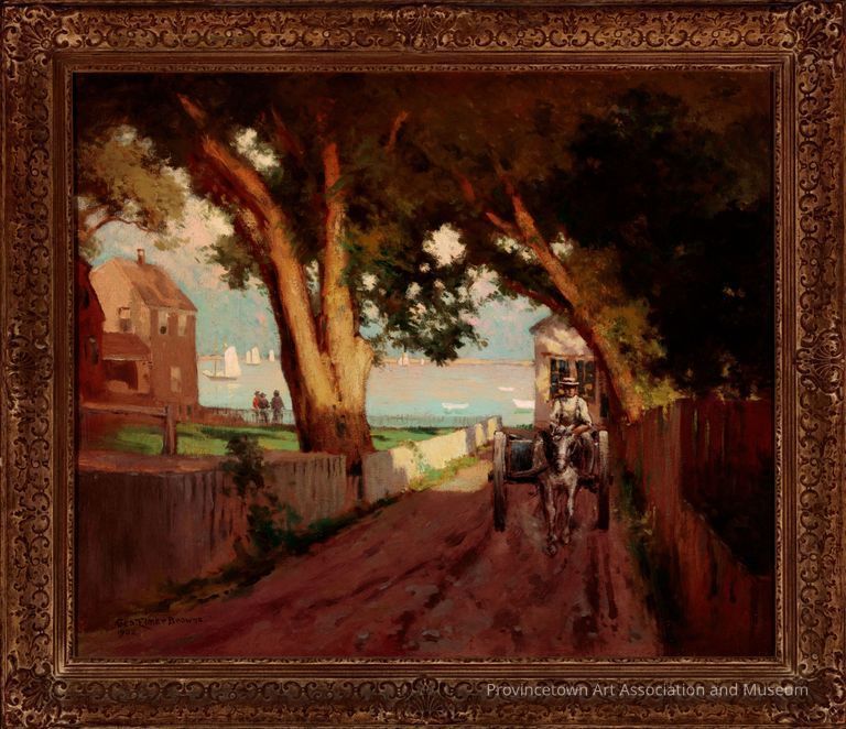 Horse and Carriage on Nickerson Street