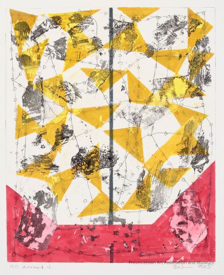 Yellow triangles, red bottom