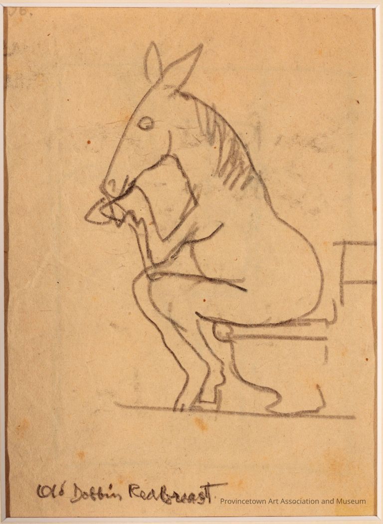 Sitting Horse