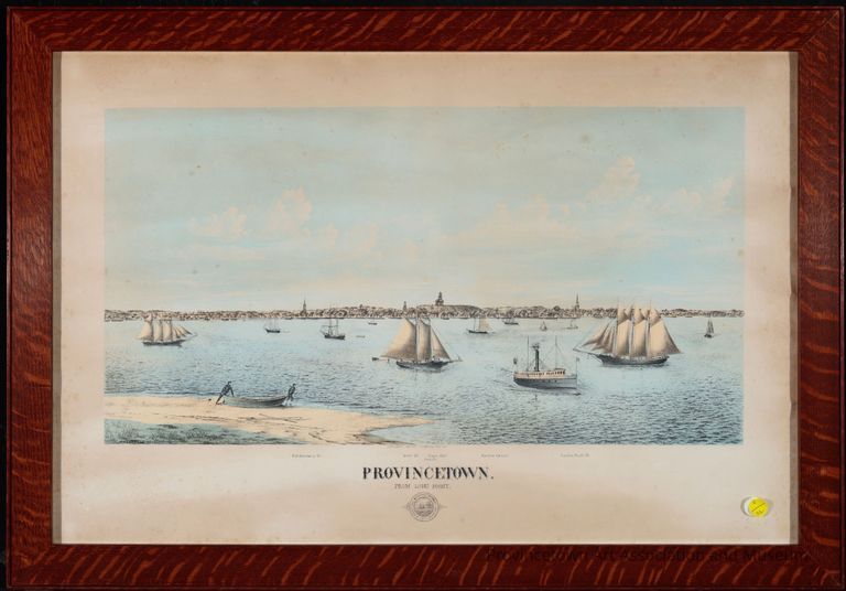 Map of Provincetown from Long Point