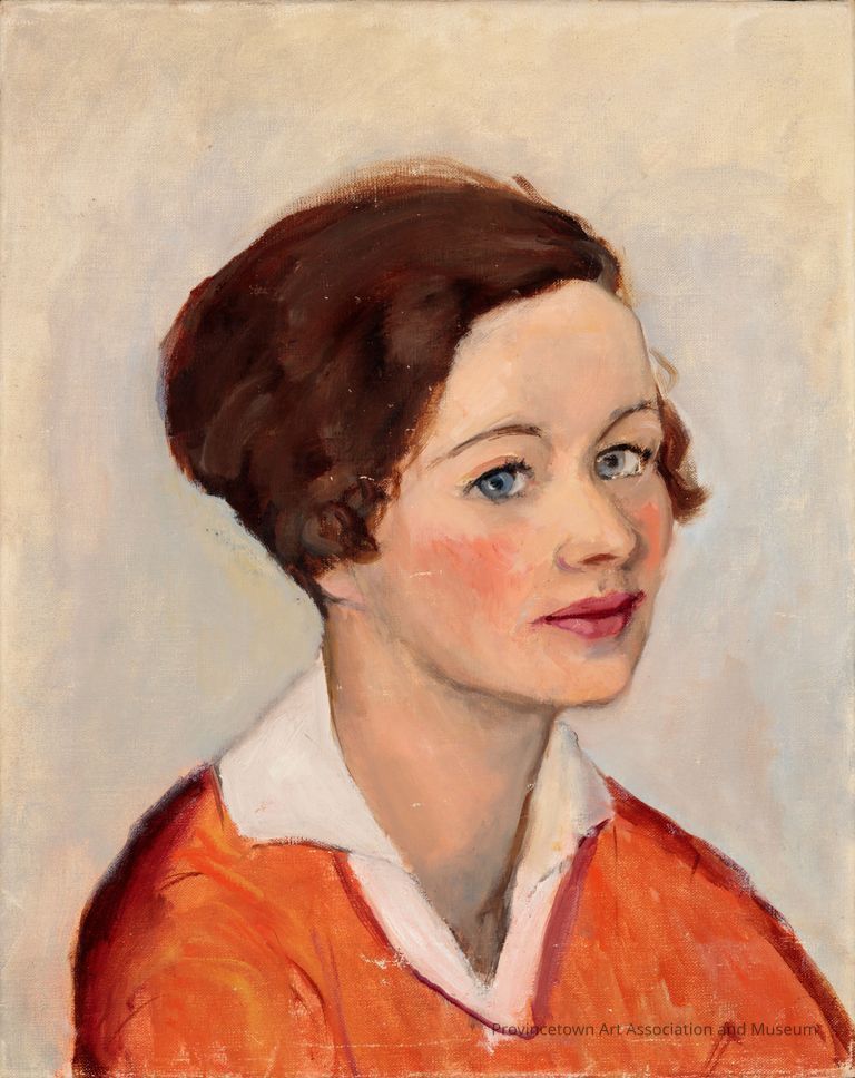 Untitled (Portrait of a Woman with Brown Hair)