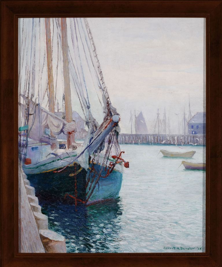 A Gray Day, Provincetown (Higgins Lumber Wharf)