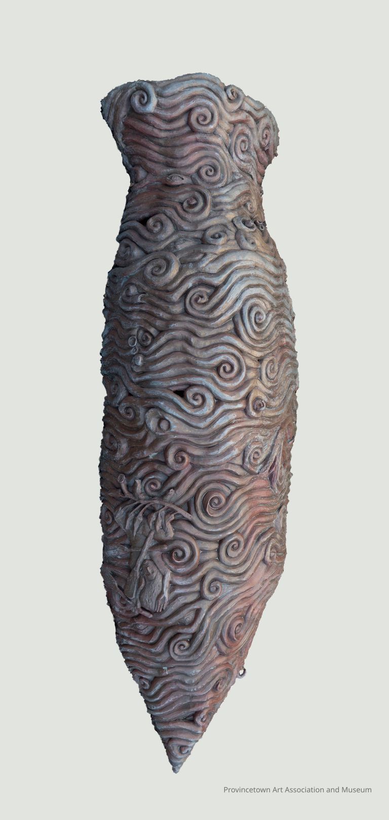 Swirls, human figures