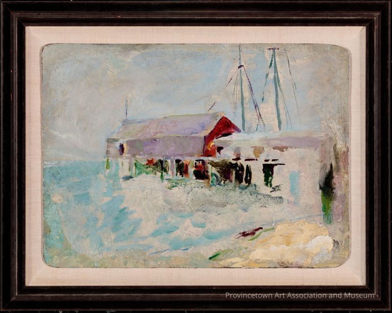 Provincetown Wharf with Red Shack