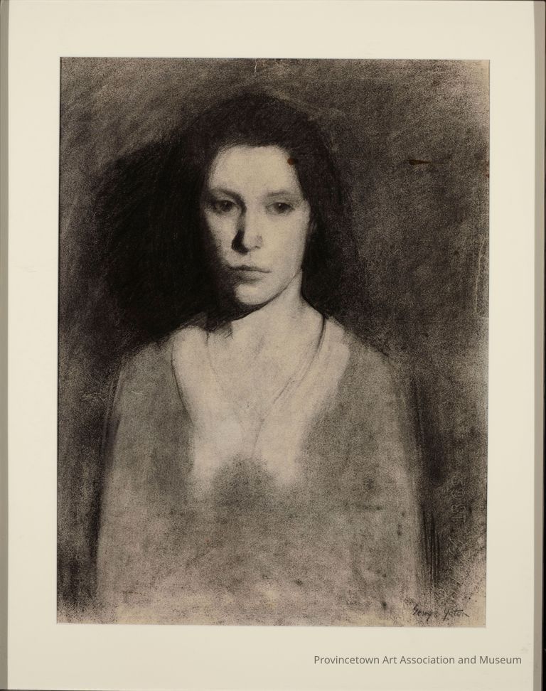 Soft, grayscale portrait of a woman
