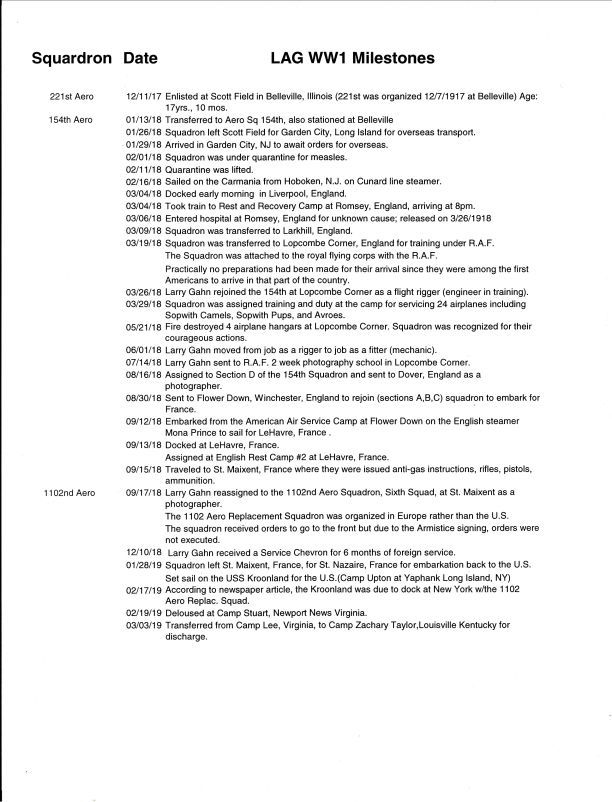 Ch. 02: The WW I Years: 1918-19