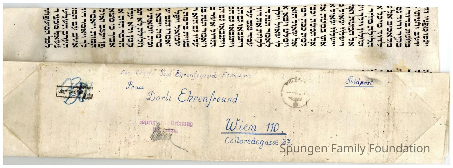 Desecrated Torah Scrolls