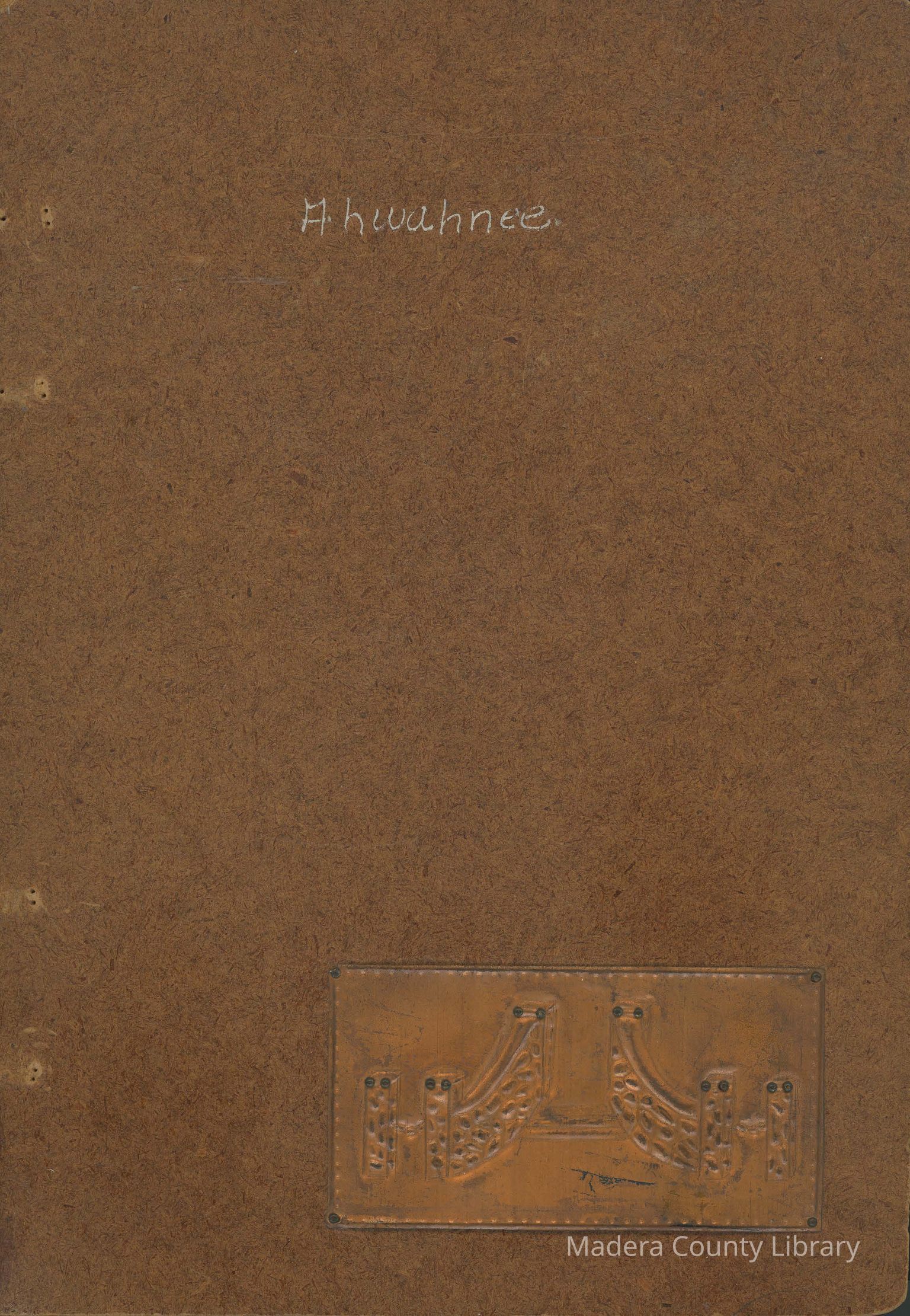 1938 Madera County School Board Book Collection