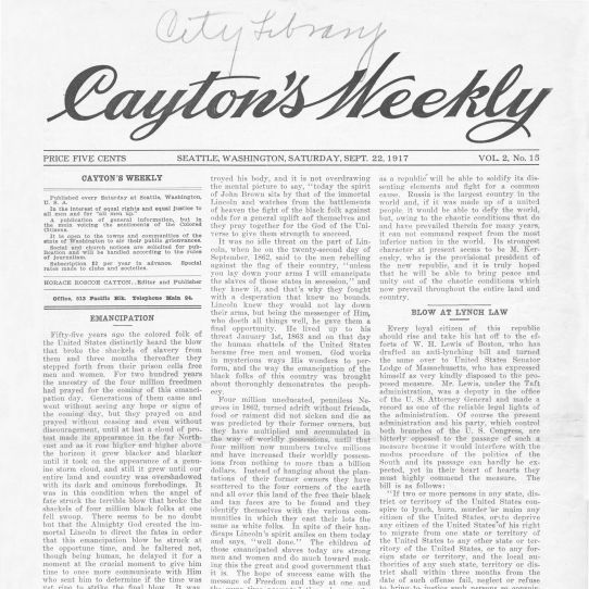 The Seattle Public Library Archives (Seattle Room Collections)