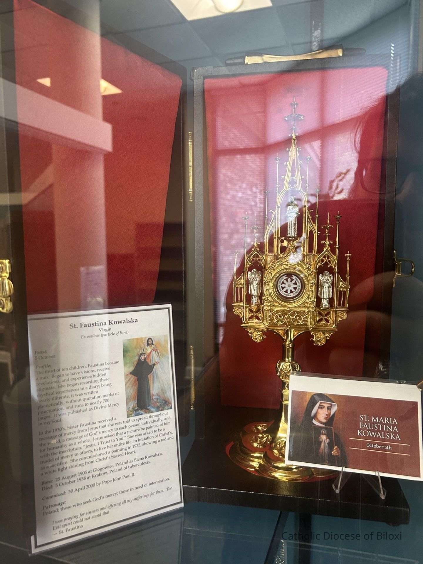 Diocese Display Case