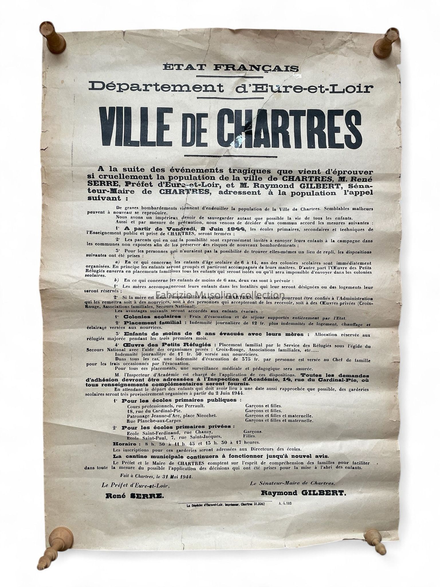 Civilian life in France 1940/1945