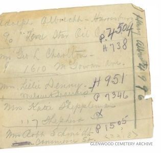 1905 -1913 Lot Sale and Payment Correspondence