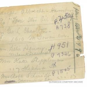 1905 -1913 Lot Sale and Payment Correspondence