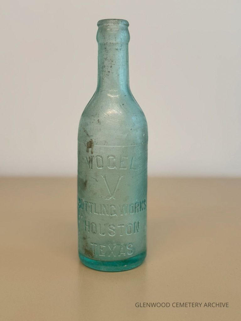 1900s Vogel Bottling Works Crown Top Soda Bottle