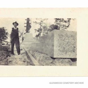 Circa 1917 Dillingham Obelisk Construction Postcard