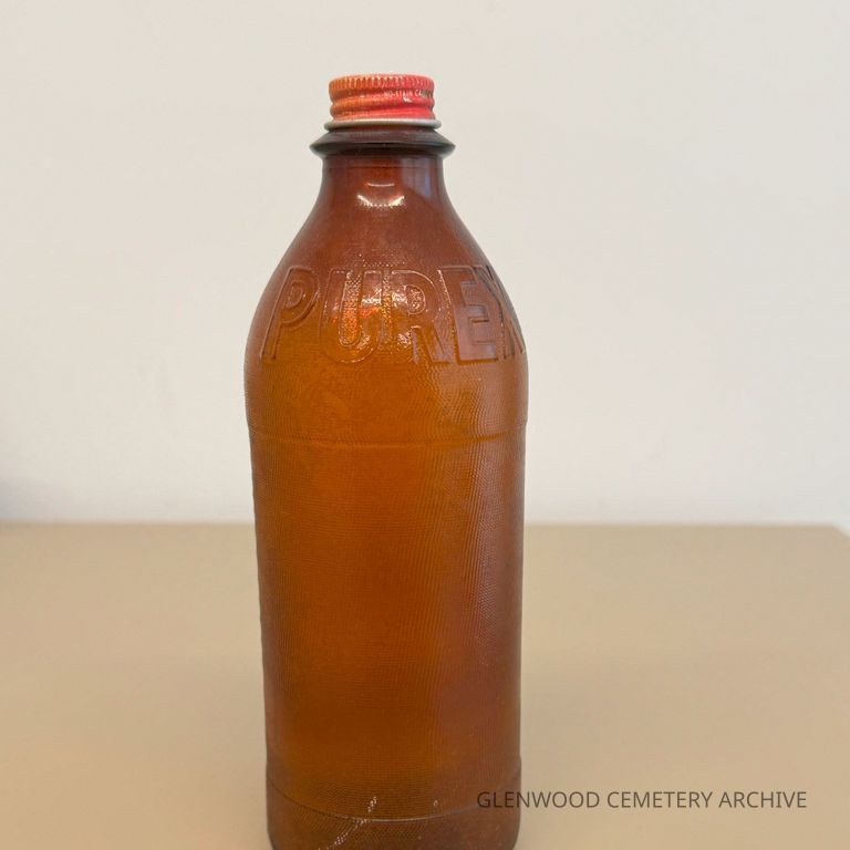 1954 Purex Duraglass Owen-Illinois Glass Apothecary Bottle