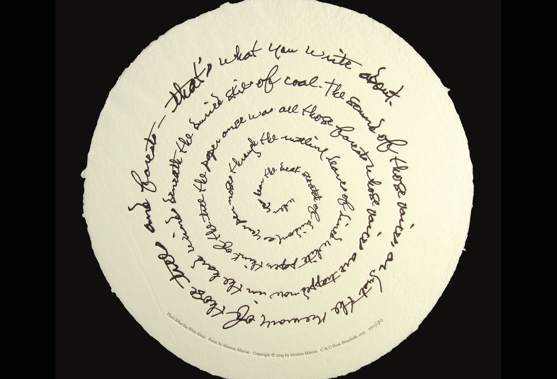Front of postcard