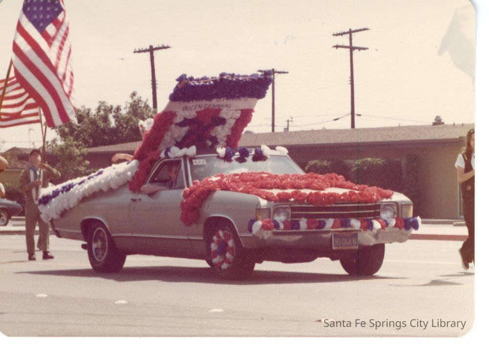 Santa Fe Springs City Birthday Parade (May 1976)