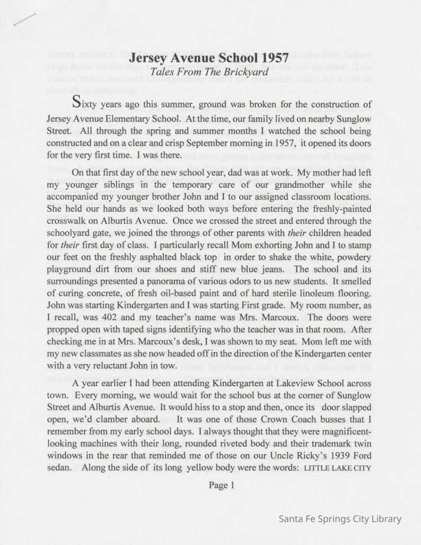 SFS Resident Lives Series