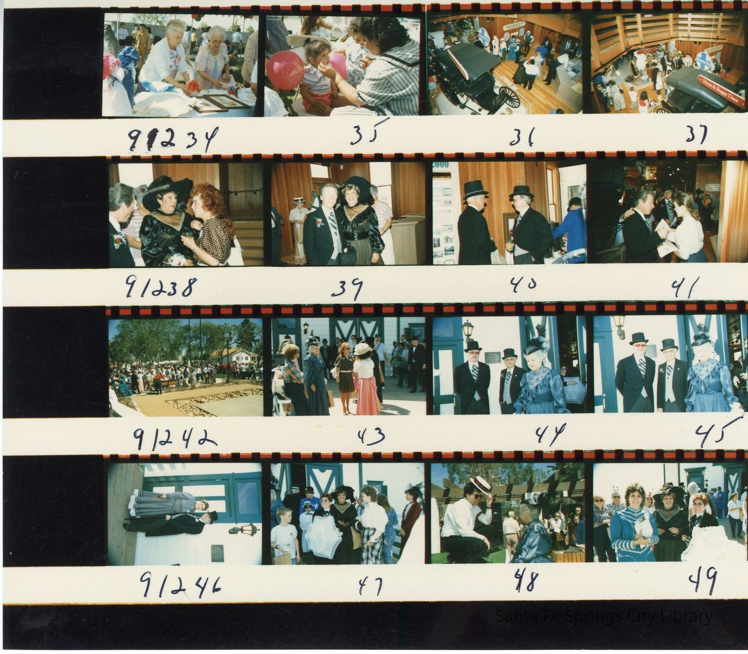 Grand Opening of Heritage Park and Park Tours, 1988