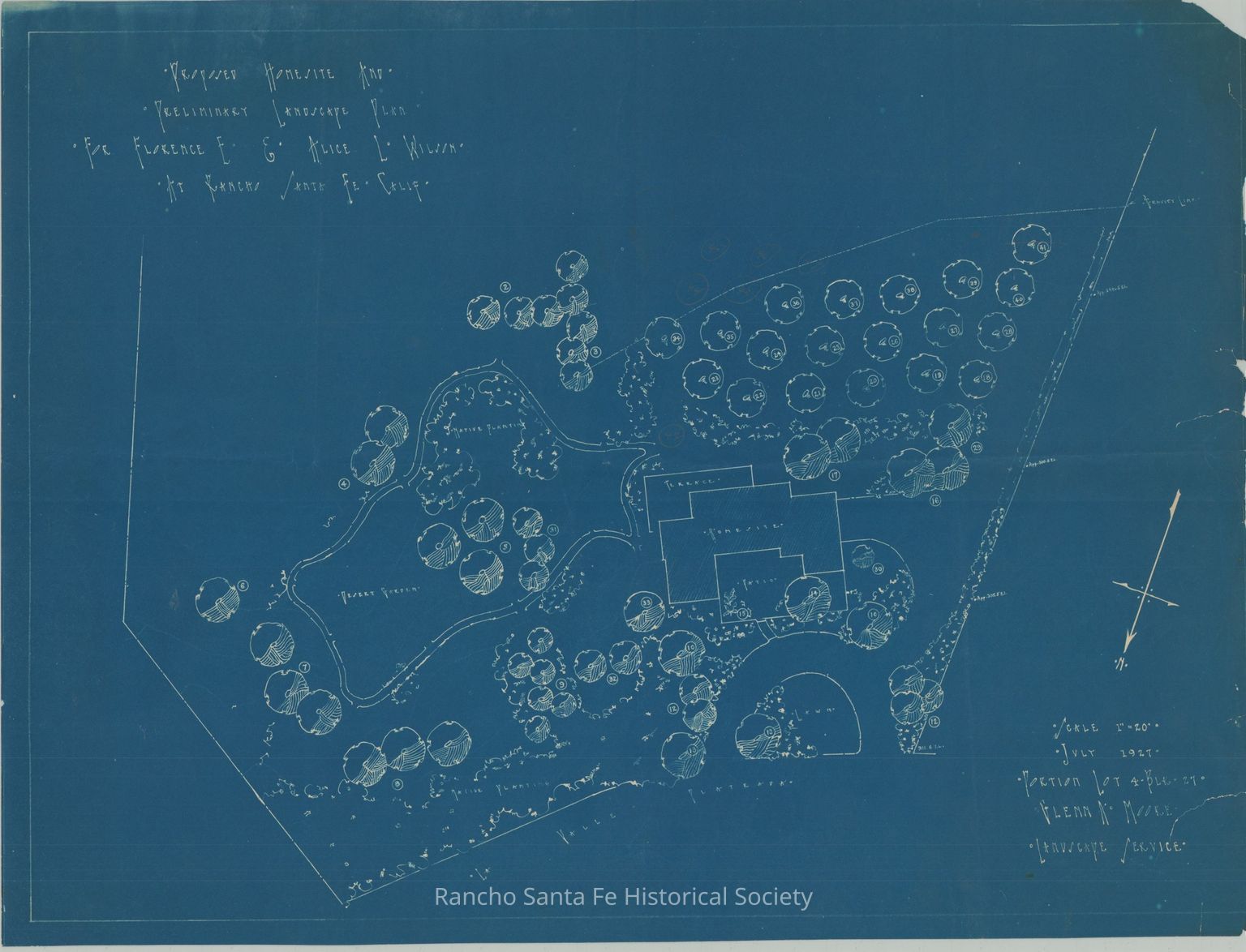 Rancho Santa Fe Architectural & Landscape Plans