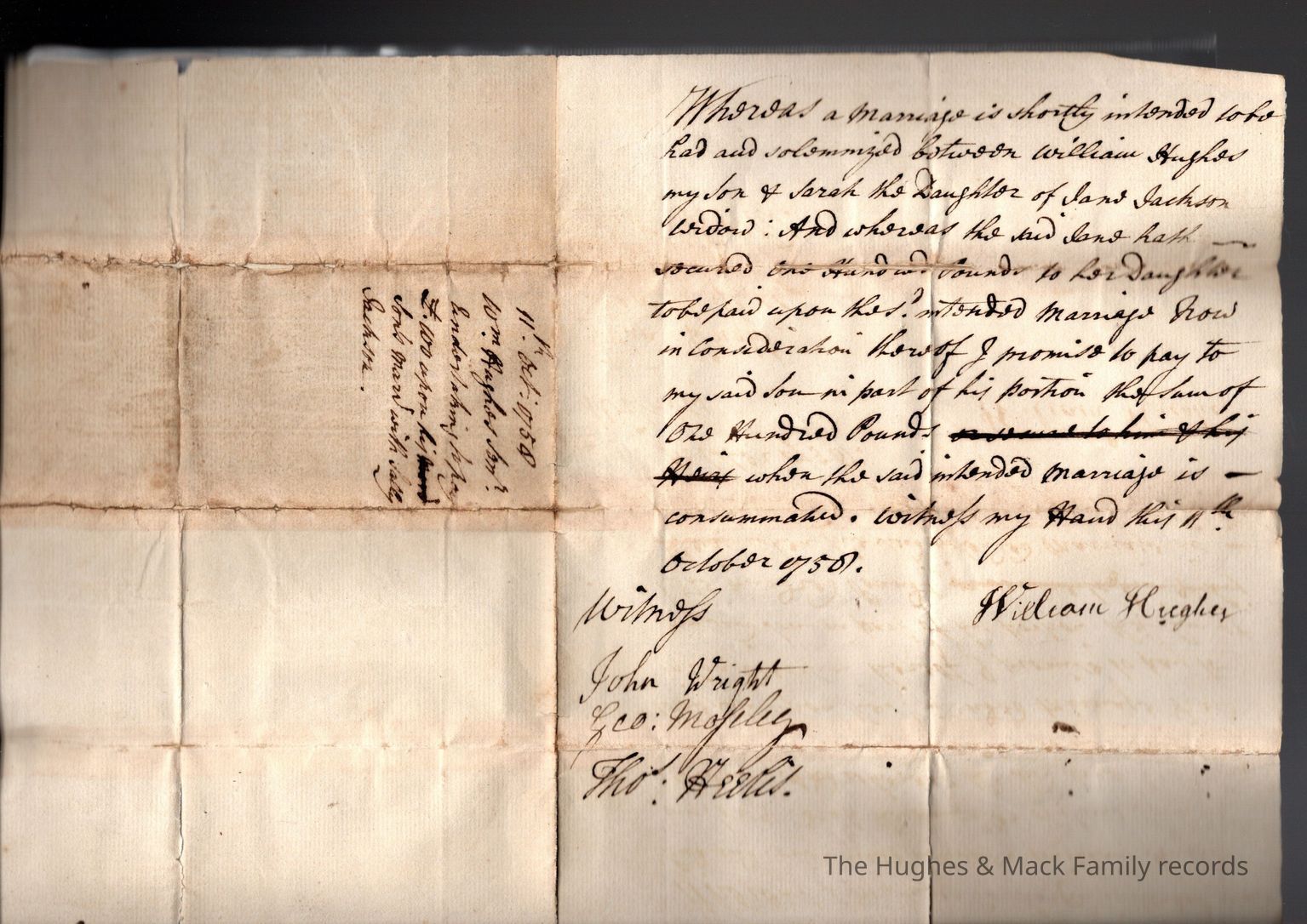 Antecedents - Hugheses, Vaughans, & Others