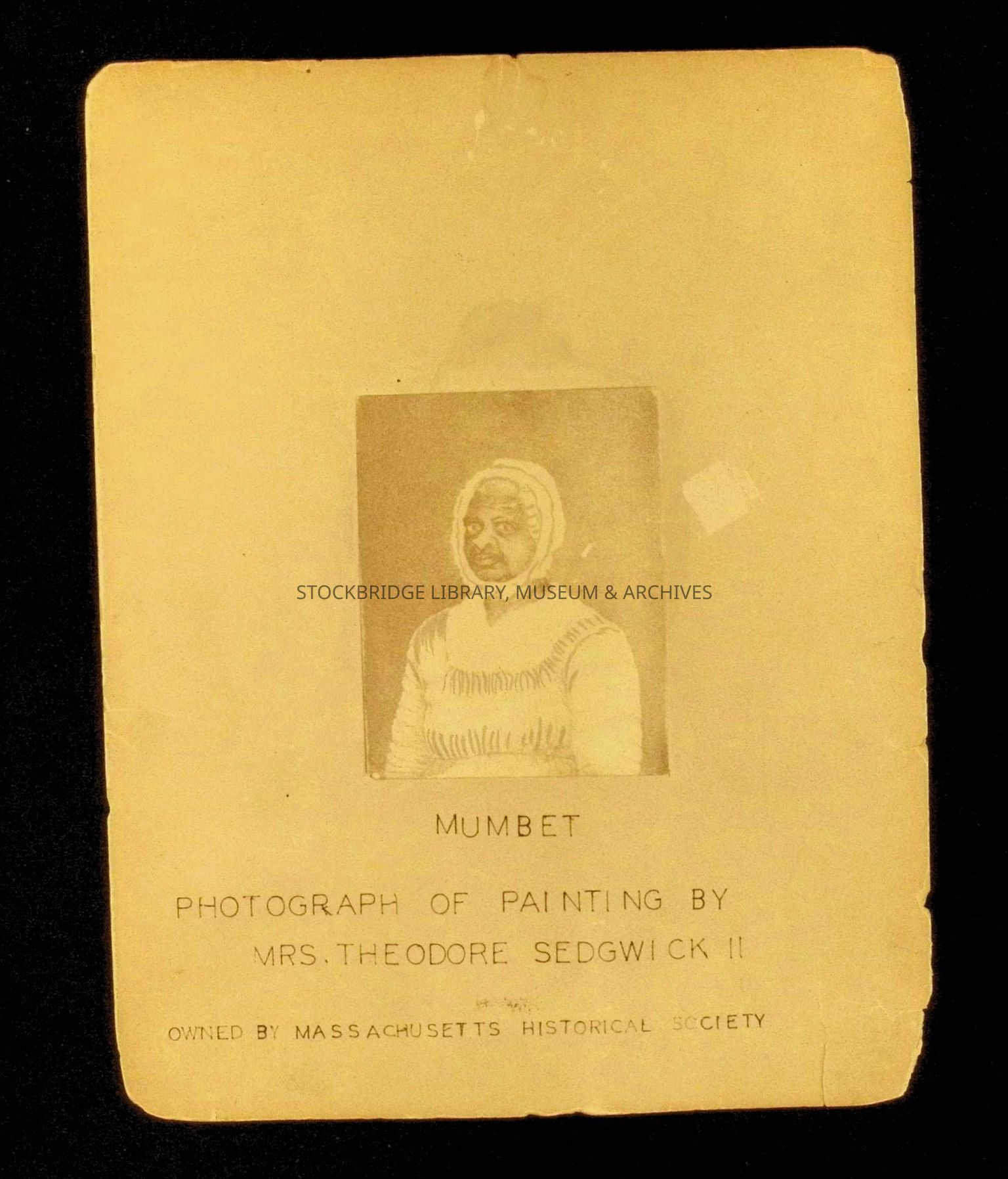 Freeman (Elizabeth) / Mumbet (1744?-1829)