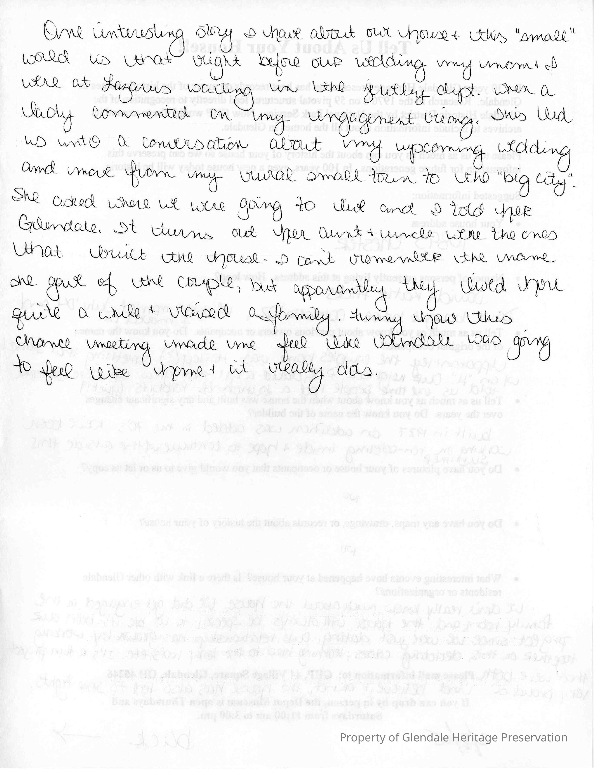 10895 Chester Rd 2005 Owners House Surve