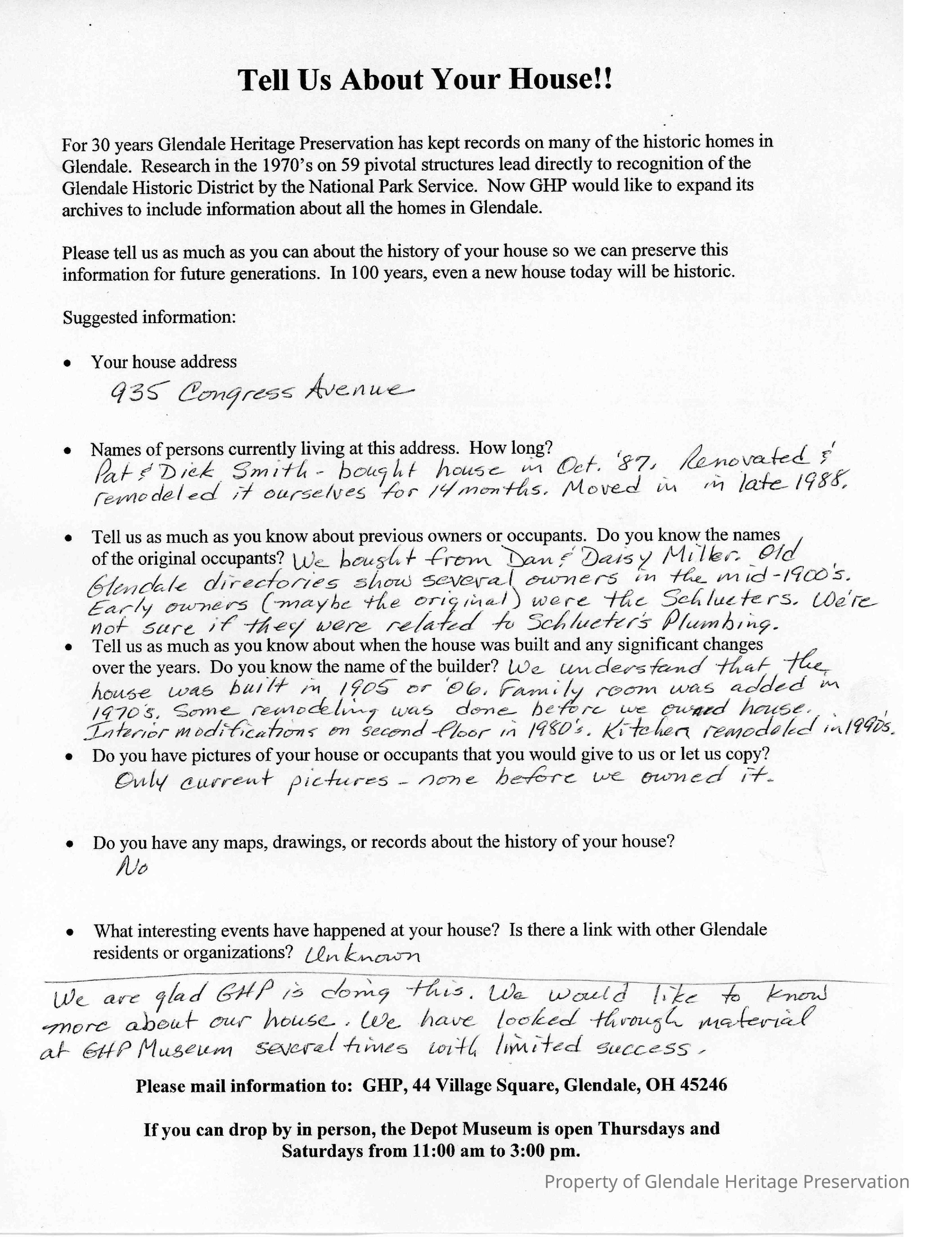 935 Congress Avenue 2005 Owners House Su