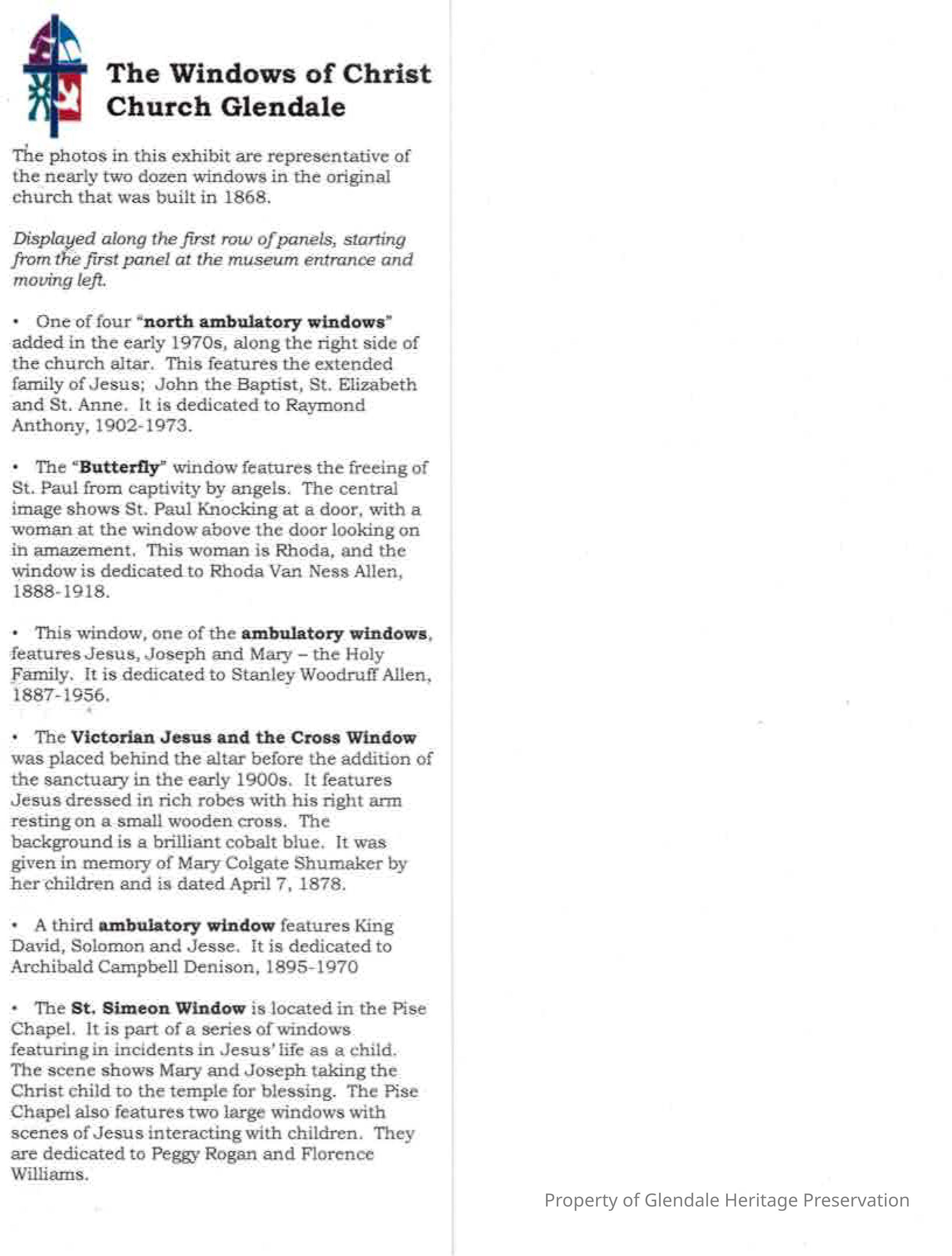 Placard - Abbreviated history