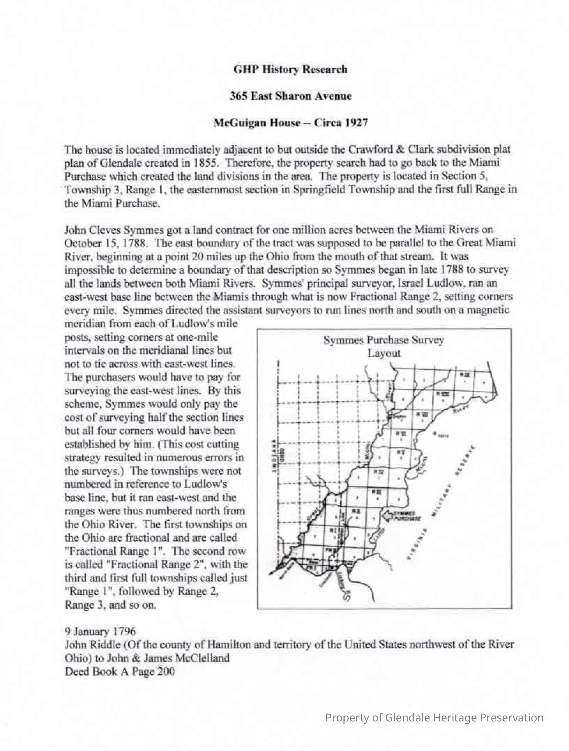 Deed Search - 365 Sharon East