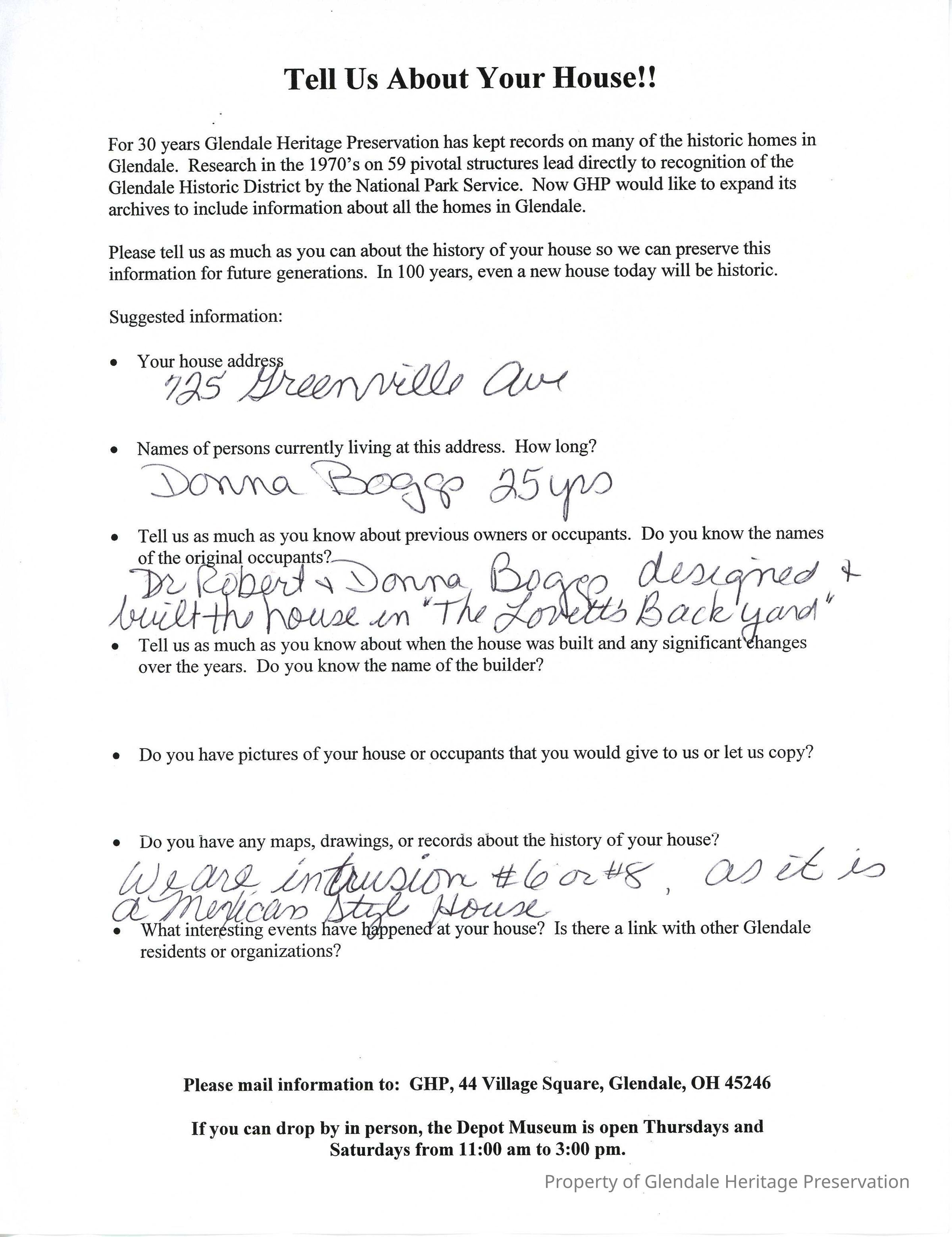 2005 Home Owners Survey