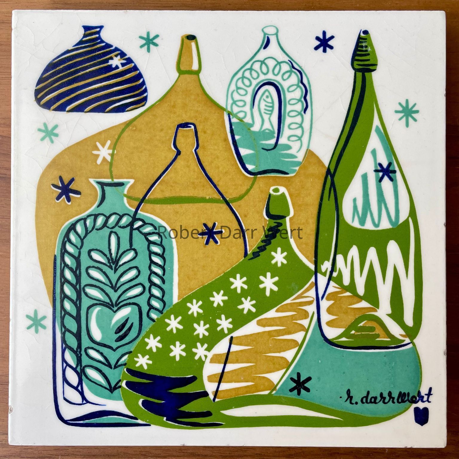 Country Print Tiles