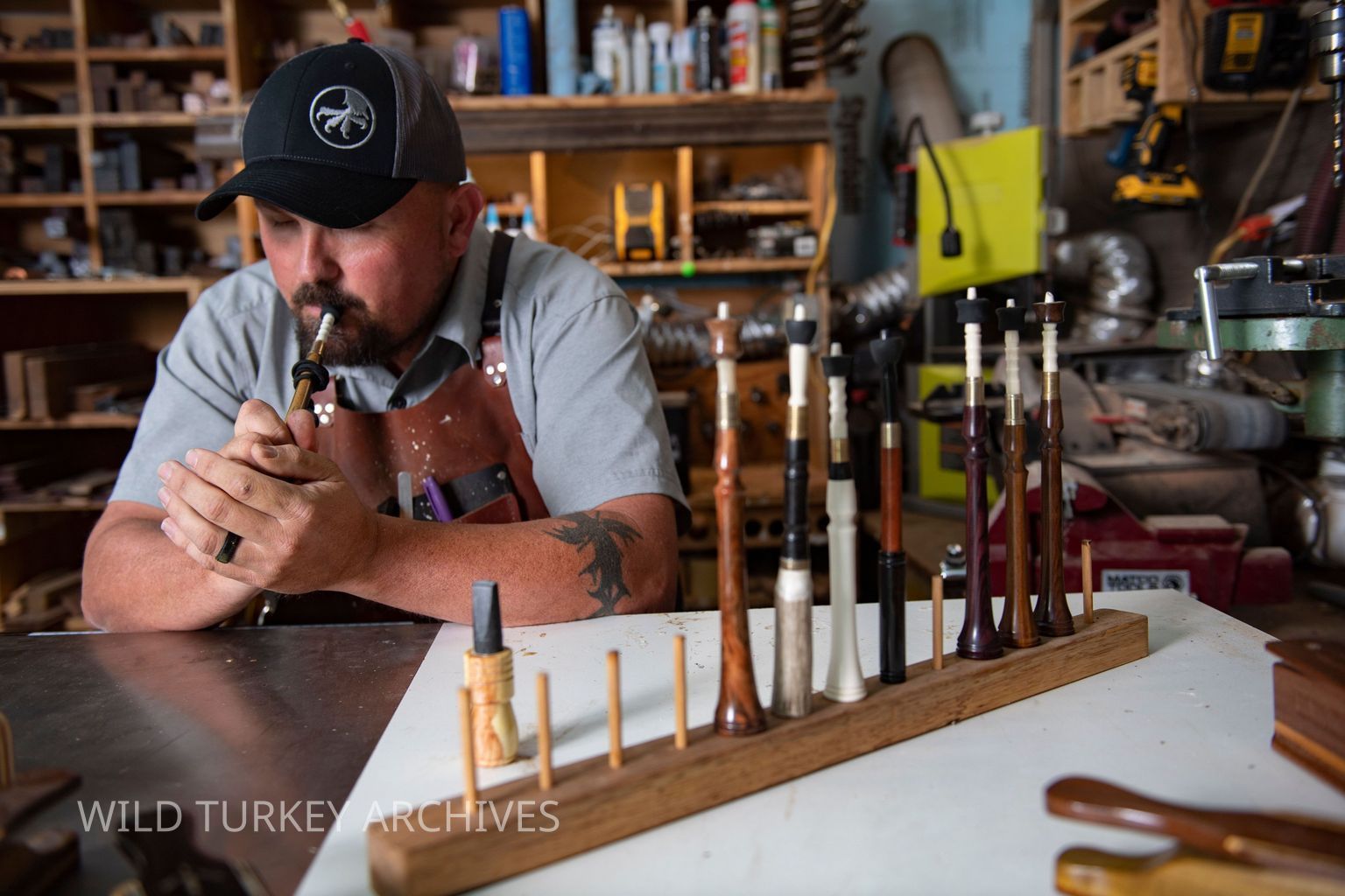 Custom Turkey Callmaker Biographies and Calls