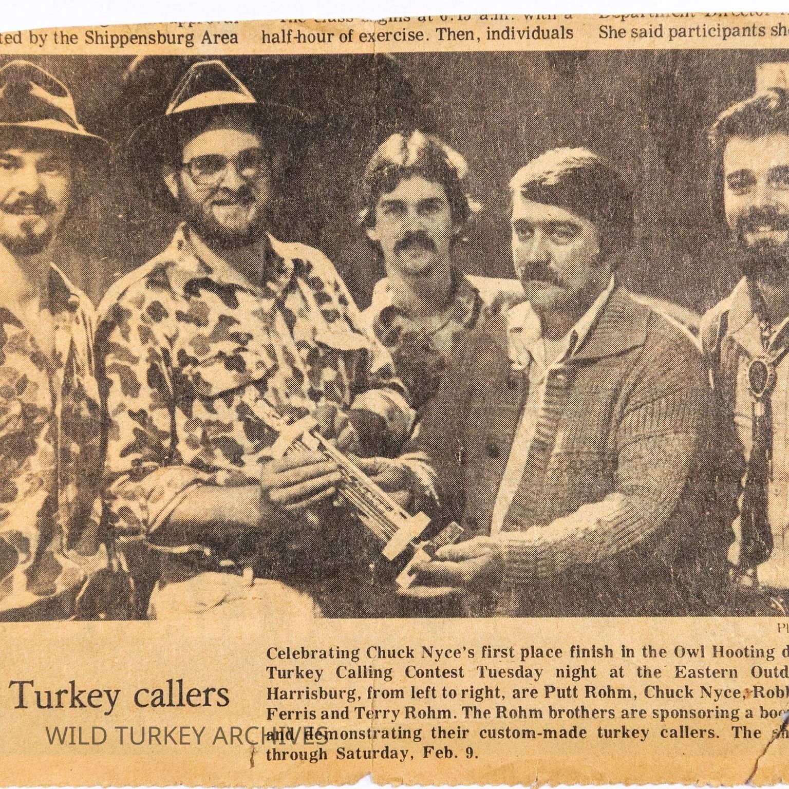 Calling Championship People and Articles