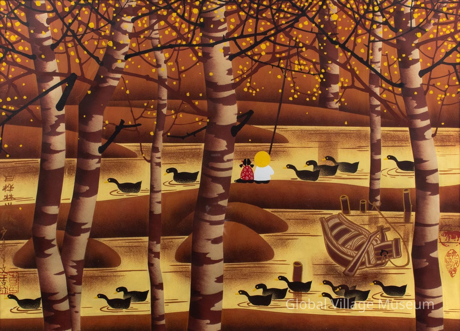 Andrea and Irv Green Huxian Paintings Collection