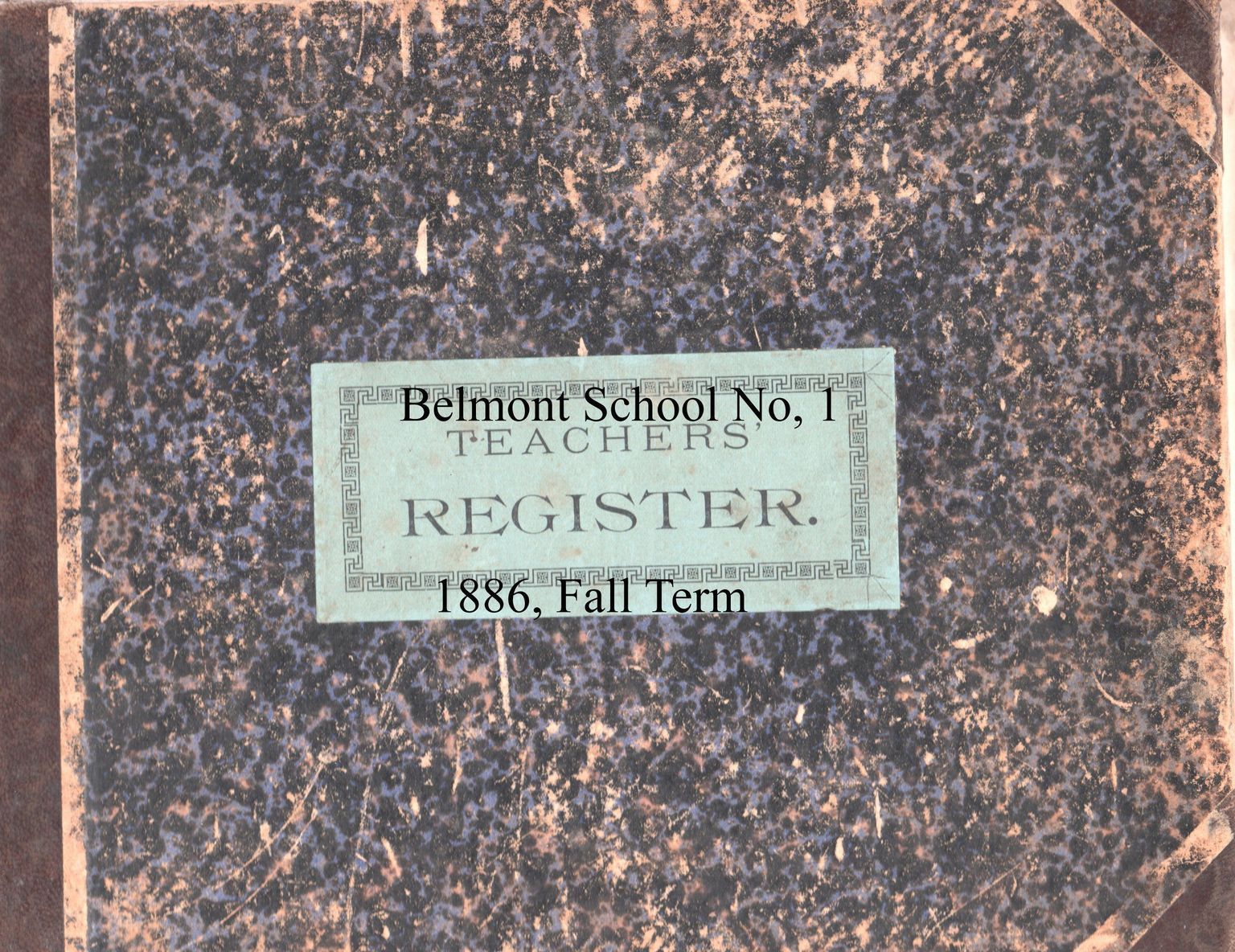 Traill County School Teacher Registers