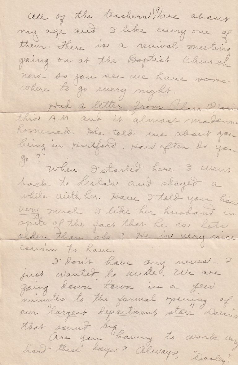 05 - 9.6.23 Early Letter from Haleyville – Arrival and First Impressions - Image 3