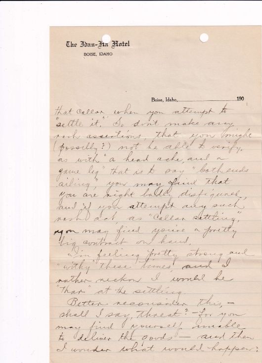 1908.5.27 - The Idan-Ha Hotel, Boise, Idaho - Image 2