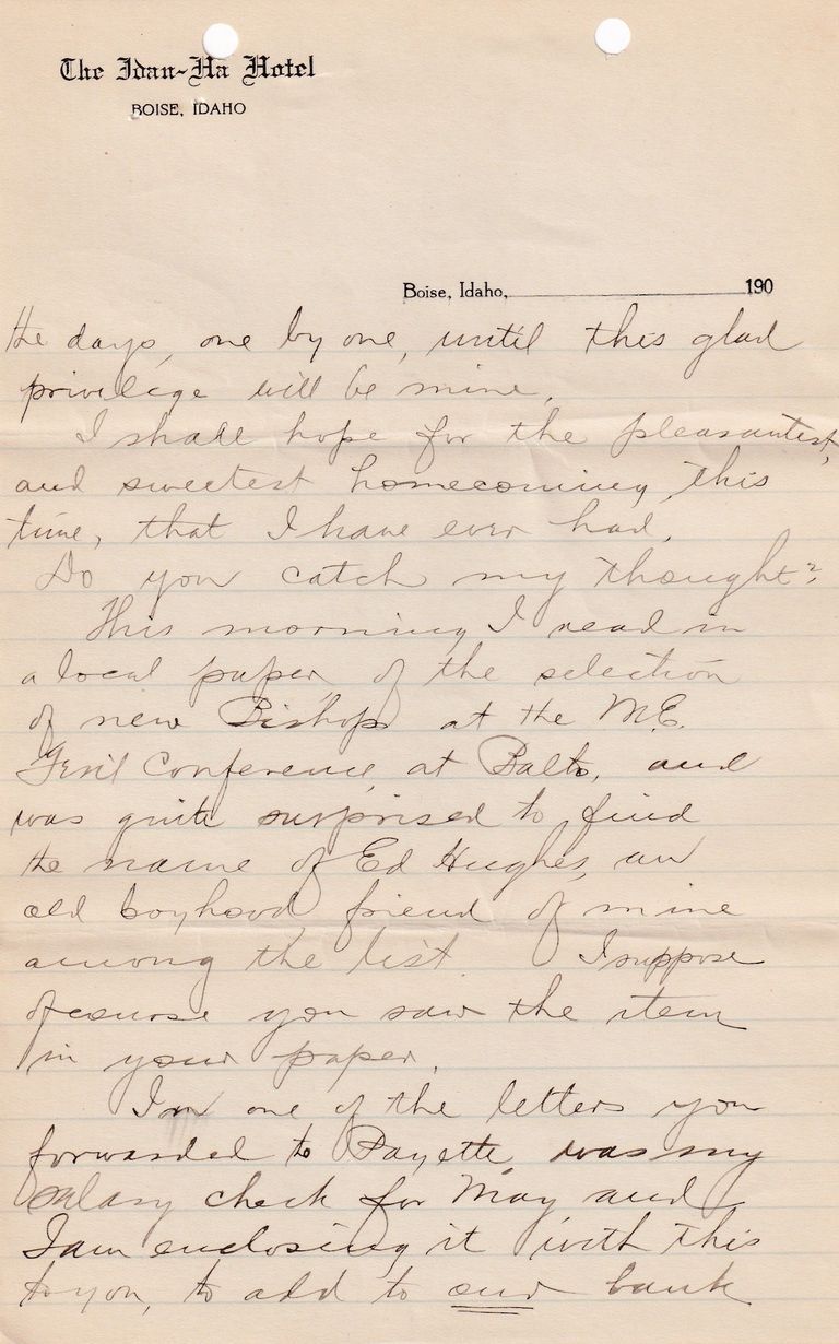 1908.5.27 - The Idan-Ha Hotel, Boise, Idaho - Image 7