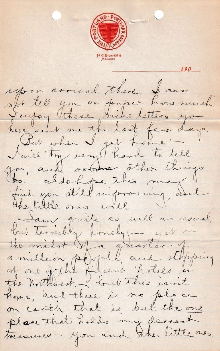 1909.2.12 - The Portland Hotel, Portland, Oregon - Image 2