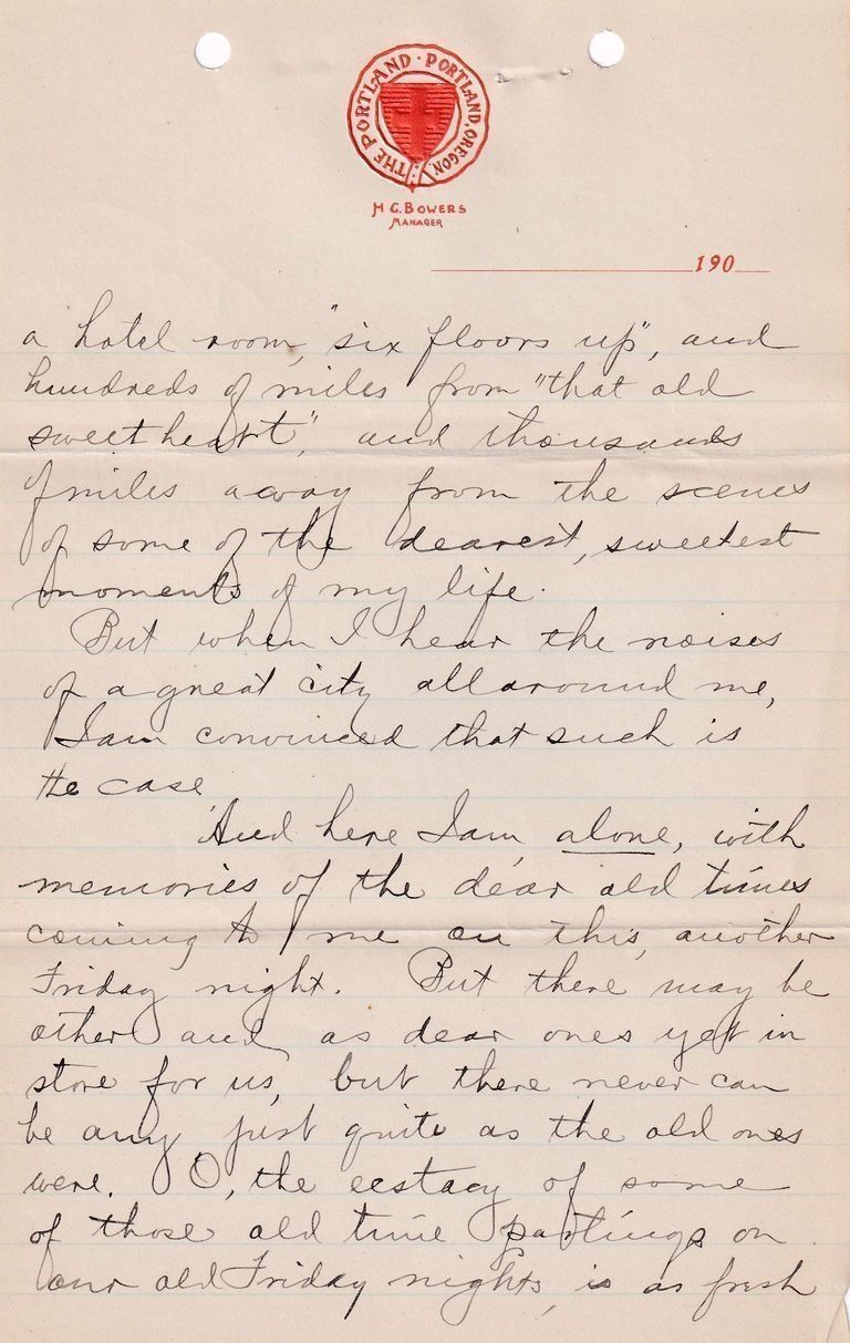 1909.2.12 - The Portland Hotel, Portland, Oregon - Image 4