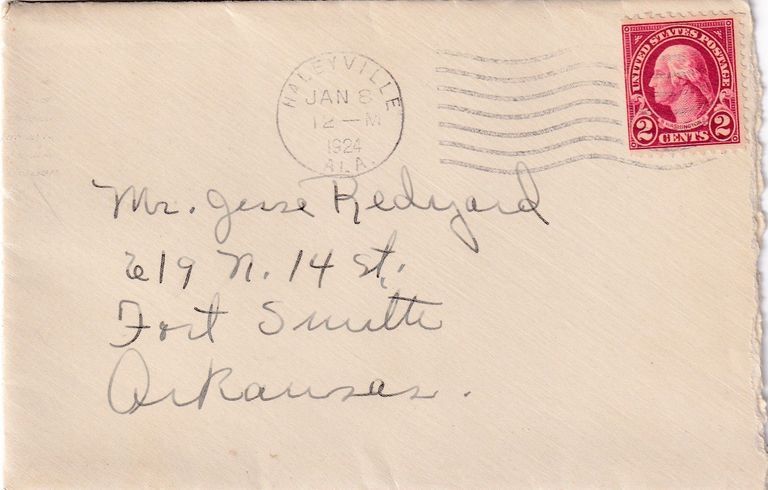 20 - 1.13.24 – Correspondence from “Hope” (“Doodle”) to Mr. Jesse Redyard (Arkansas)