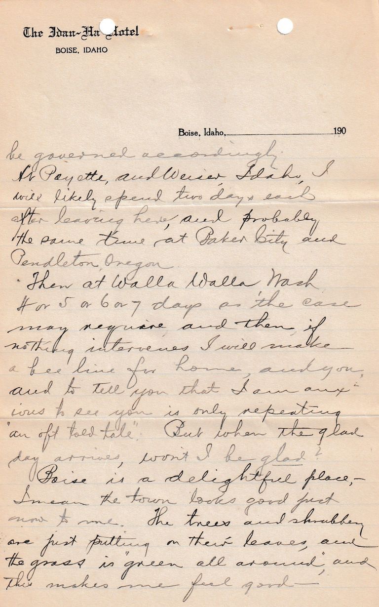 1908.5.23 - The Idan-Ho Hotel, Boise, Idaho - Image 2