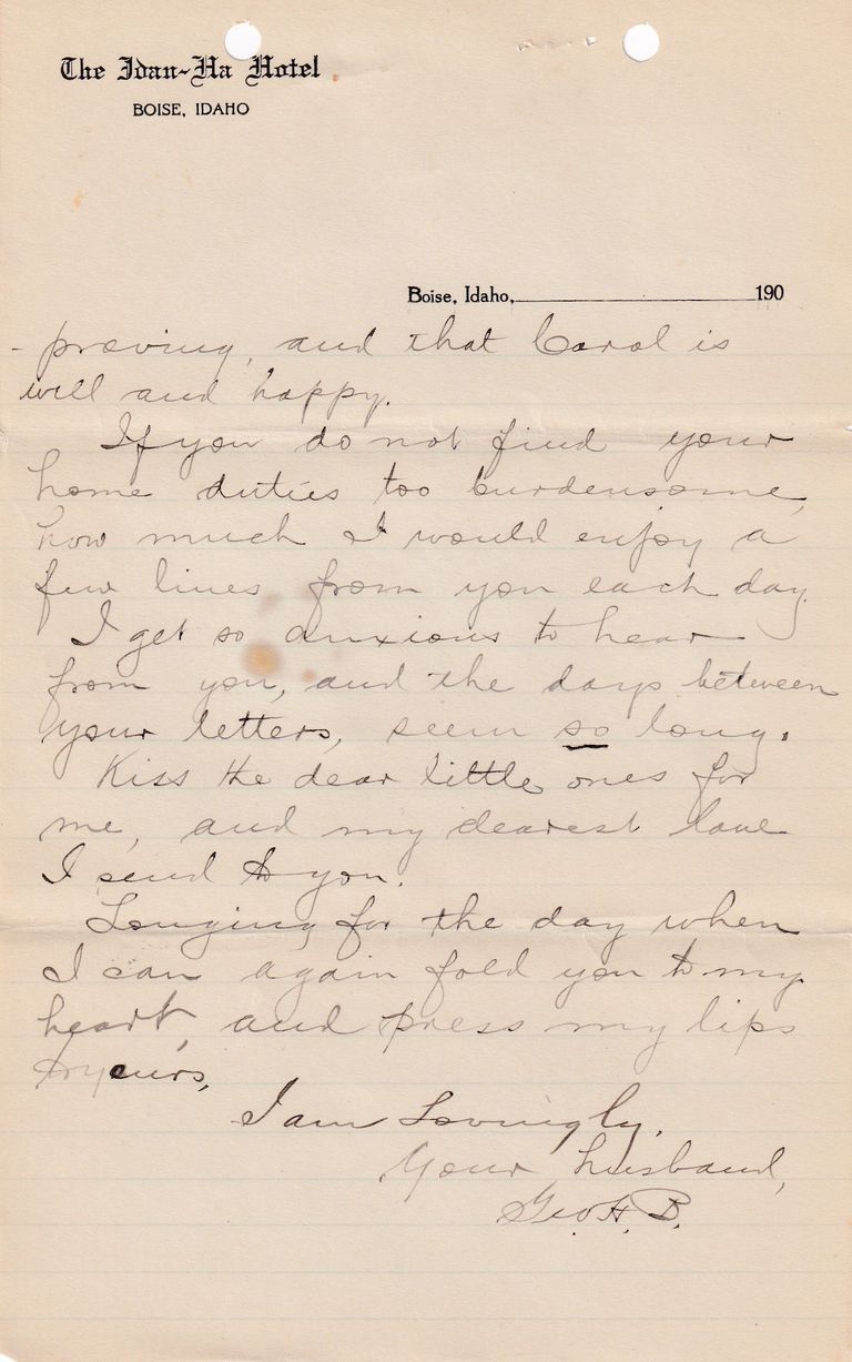 1908.5.23 - The Idan-Ho Hotel, Boise, Idaho - Image 7