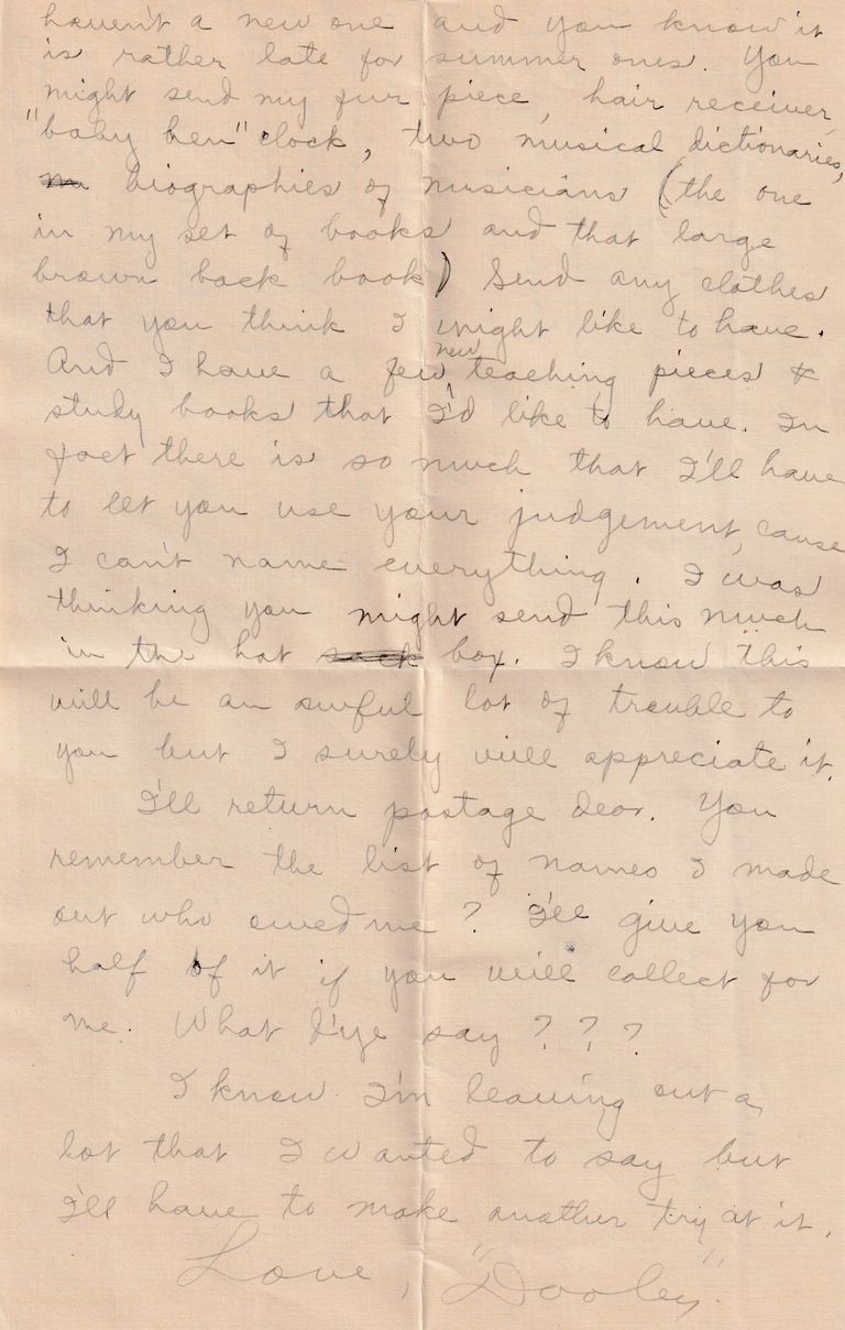 04 - 09.3.23 – Haleyville, Alabama Letter to Clara Marie Herrod - Image 6