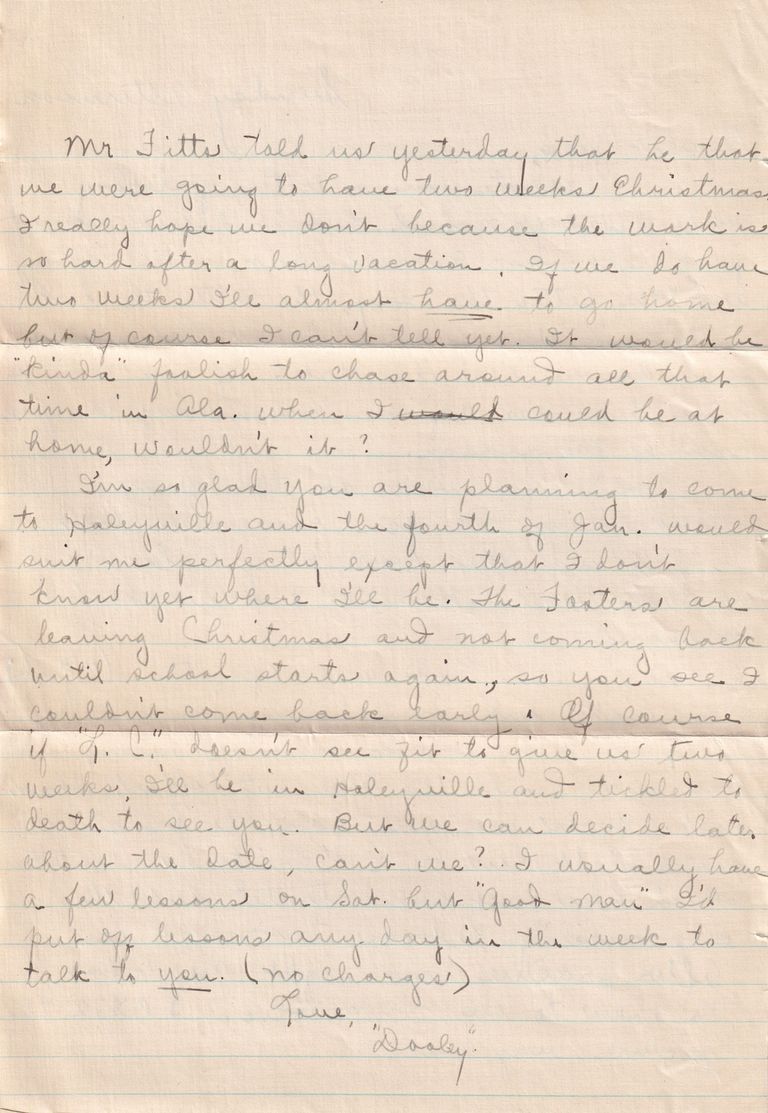 17 - 12.10.23 Sunday Afternoon Letter – Dooley to Jesse Redyard - Image 3