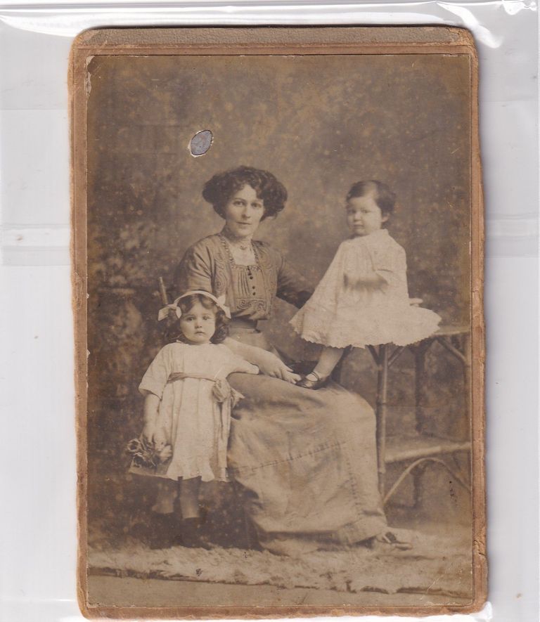 Mother with Two Children