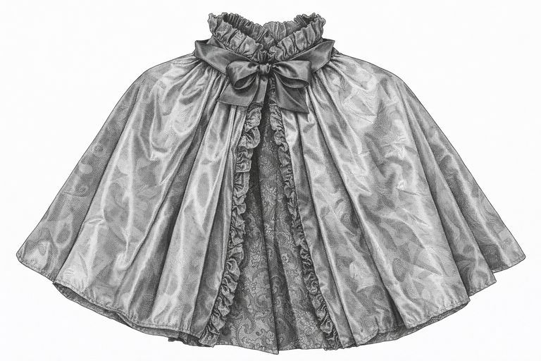 Woman’s Evening Cape (Mantle) - Image 7